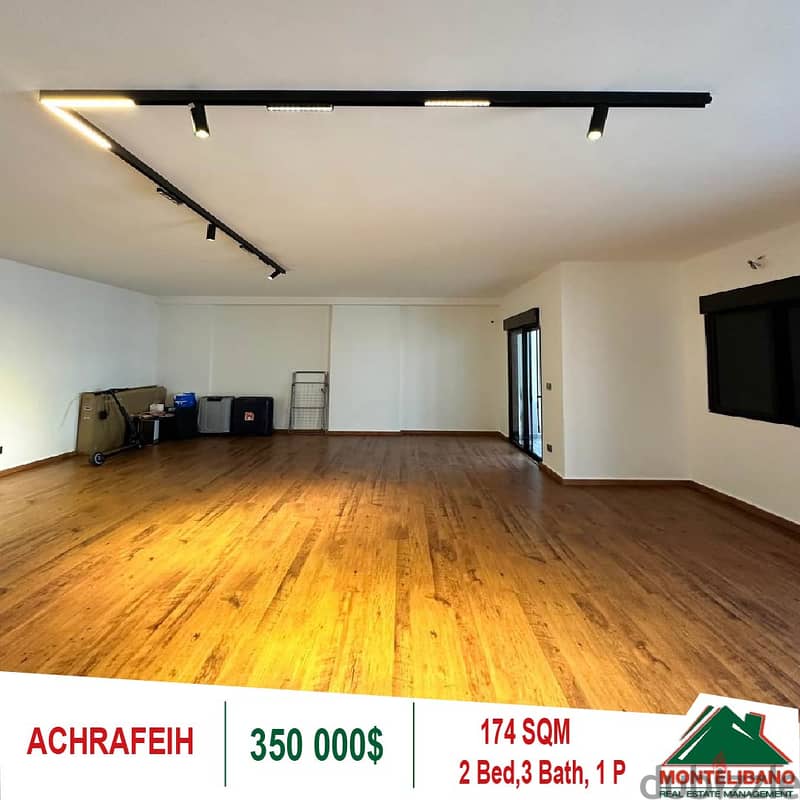 350000$!! Apartment for sale located in Achrafieh 1