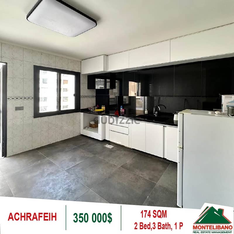 350000$!! Apartment for sale located in Achrafieh 2