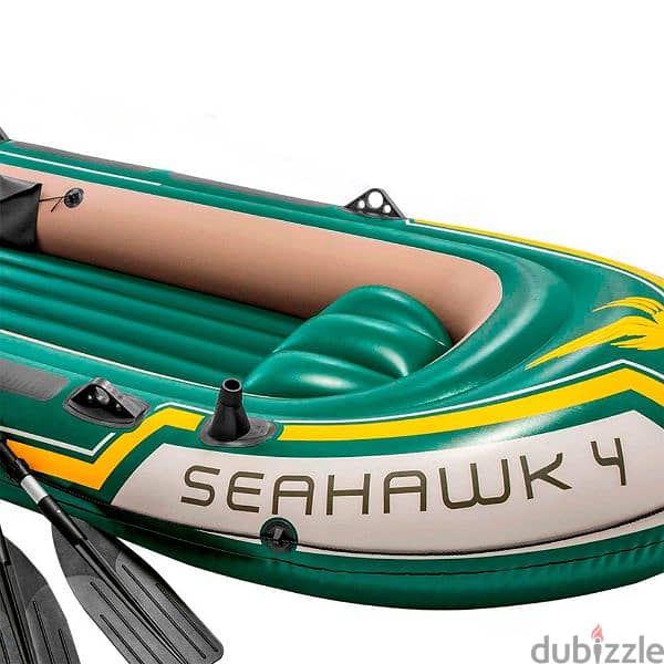 Intex Seahawk 4 Inflatable Boat Set 351 x 145 x 48 cm 3