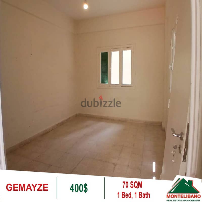 400$!! Apartment for rent located in Gemayze 1