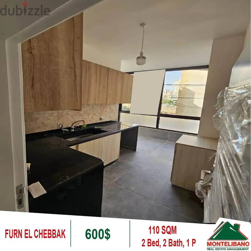 600$!! Apartment for rent located in Furn El Chebbak 3