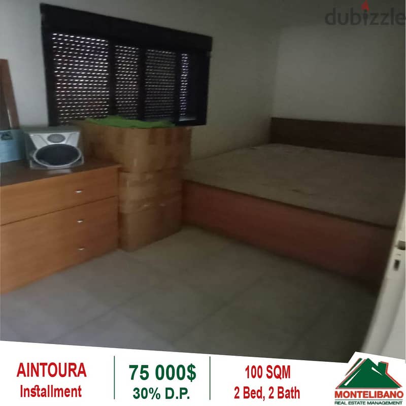 75000$!! Apartment for sale located in Aintoura Kesrouan 1