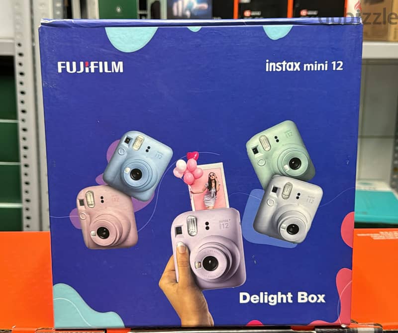 FujiFilm instax mini 12 Gift box lillac purple 1