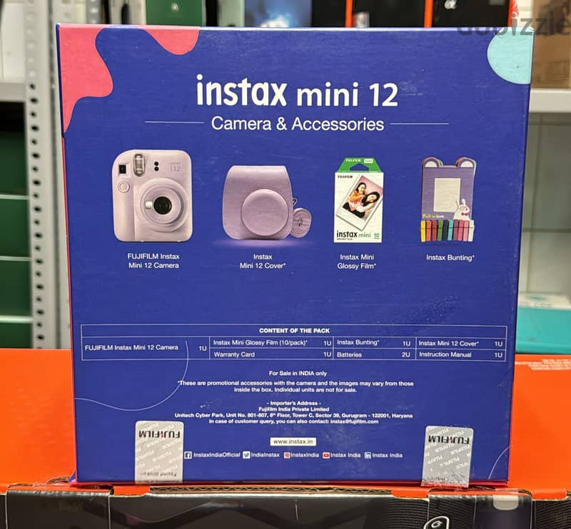 FujiFilm instax mini 12 Gift box lillac purple Exclusive & original pr 1
