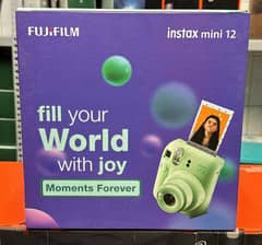 FujiFilm instax mini 12 Gift box clay white amazing & original offer 0