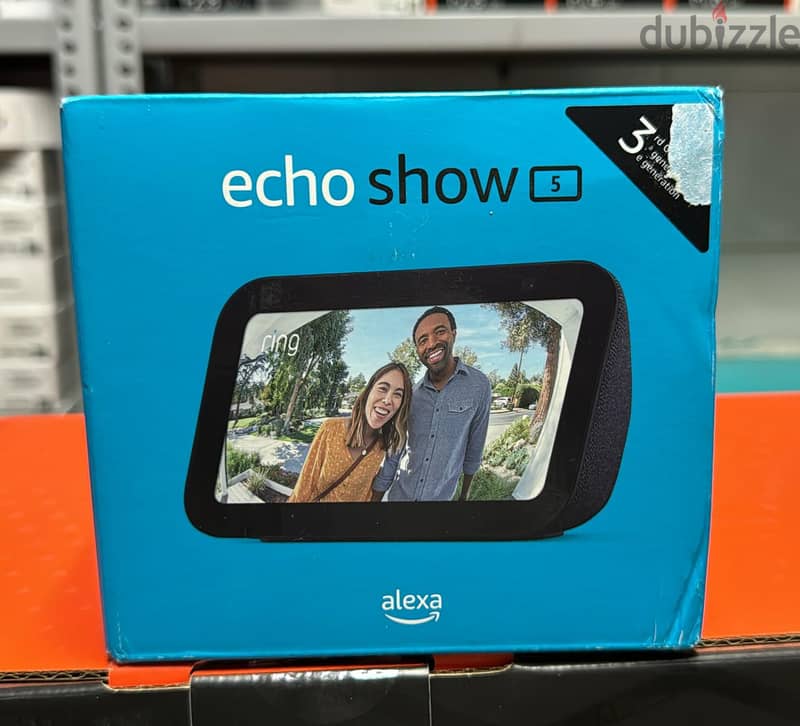 Amazon Echo Show 5 3rd generation black exclusive & original price 1