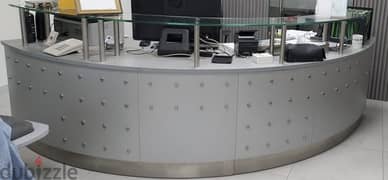 small reception desk 0