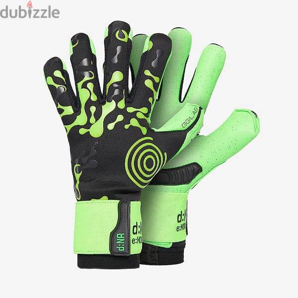 professional Glovelu - e:Xome+ Goal keeper gloves, size 5 3