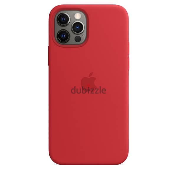 Phone 12 | 12 Pro Silicone Case with MagSafe - (PRODUCT)RED 0