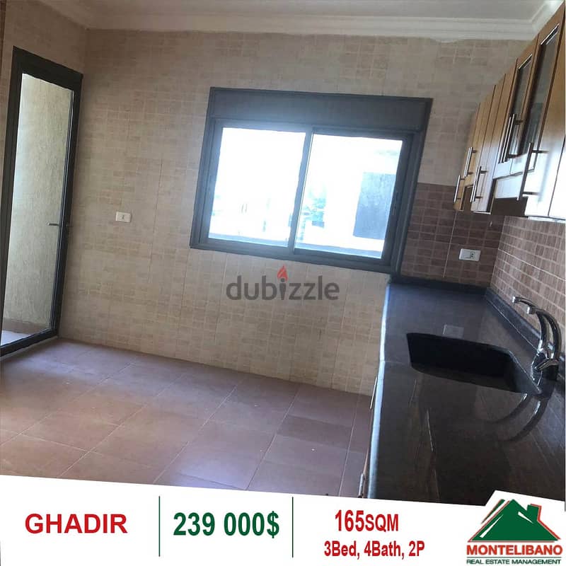239,000$ Cash Payment!! Apartment For Sale In Ghadir!! 2