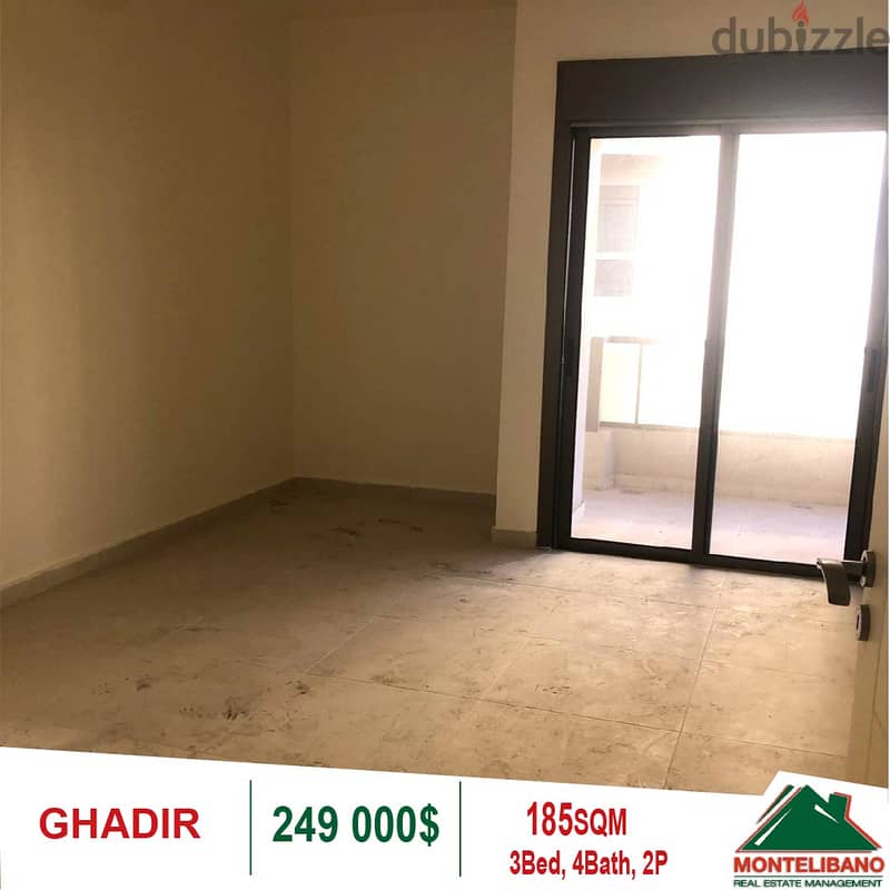 249,000$ Cash Payment!! Apartment For Sale In Ghadir!! 1