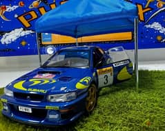 1/18 diecast Autoart Subaru Impreza WRC #3 Monte Carlo 1997 0