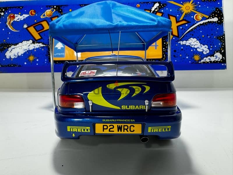 1/18 diecast Autoart Subaru Impreza WRC #3 Monte Carlo 1997 13