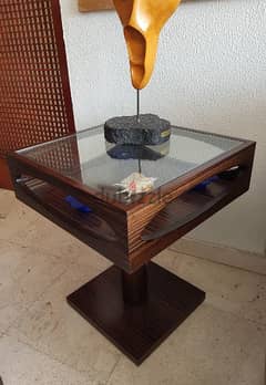 wood coffee table 0