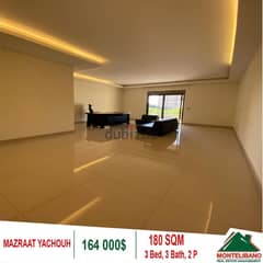 164000$!! Apartment for sale located in Mazaat Yachouh 0
