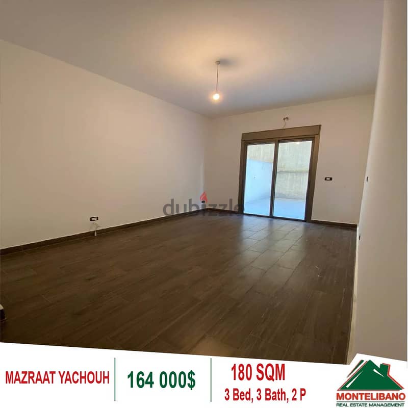 164000$!! Apartment for sale located in Mazaat Yachouh 1