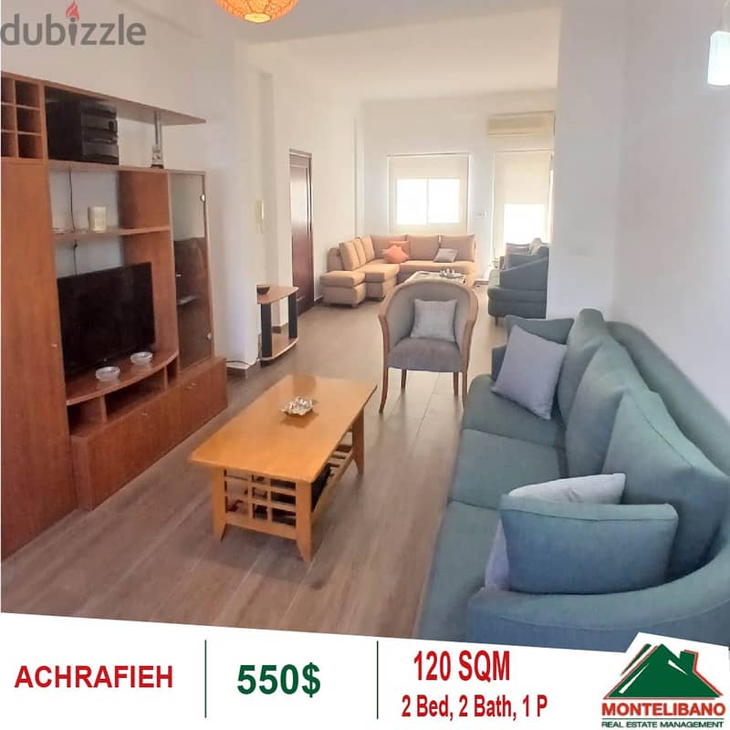 550$!! Apartment for rent located in Achrafieh 0