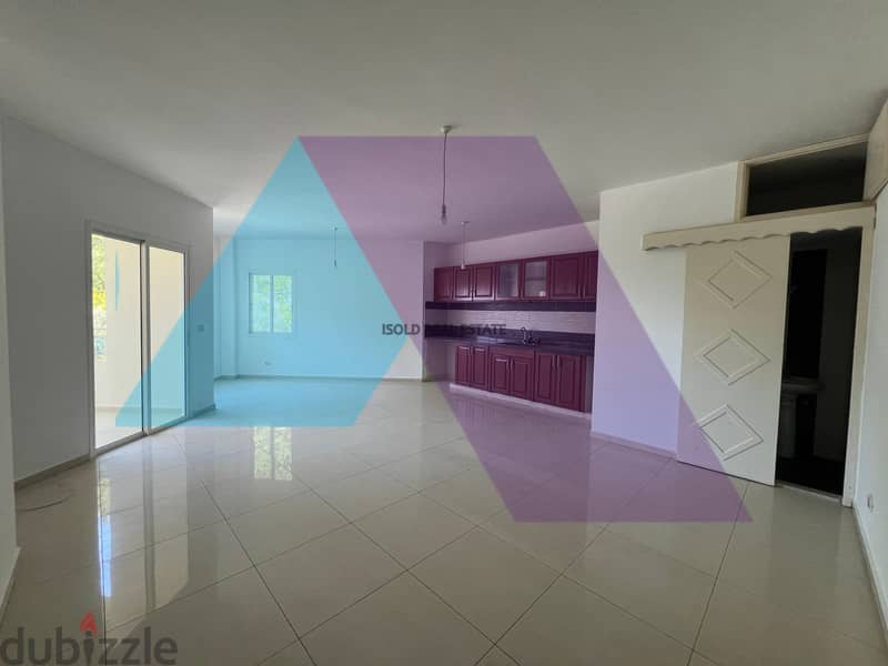 A 105 m2 apartment having an open mountain view for rent in Blat/Jbeil 1