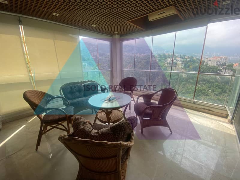 A decorated 235 m2 apartment+ open mountain/sea view for sale in Adma 0