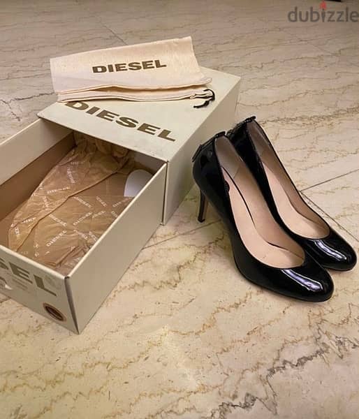 Diesel Brand Original Heels size 38 fits 37 New Condition With Box 1