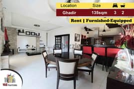 Ghadir 135m2 | Rent | Furnished-Equipped | Partial View | IV ELO | 0