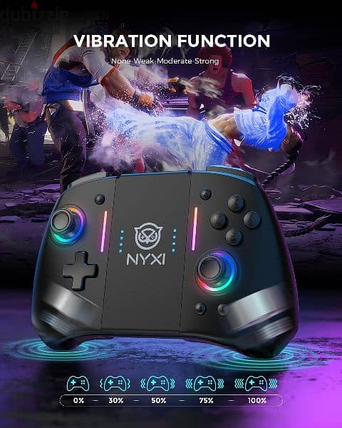 NYXI Hyperion Meteor Light Wireless Joy-pad for Switch/Switch OLED 5