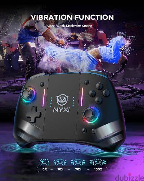 NYXI Hyperion Meteor Light Wireless Joy-pad for Switch/Switch OLED 6