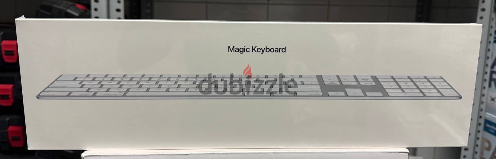 Magic Keyboard with Numeric Keypad  WHITE MQ052 Exclusive & good price 0