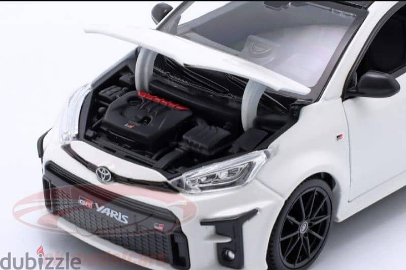 Toyota GR Yaris 2021 diecast car model 1:24. 3