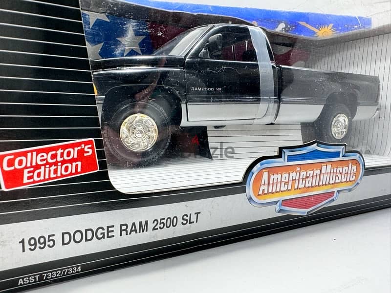 1/18 diecast Dodge RAM 2500 SLT 1995 Full opening 1st Edition ERTL 7