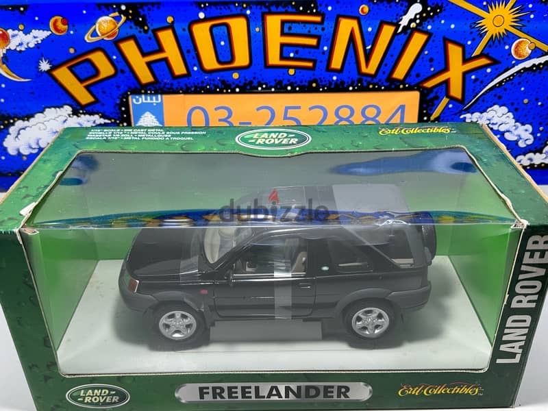 1/18 diecast Land Rover Freelander (OUT OF PRINT) by ERTL 2