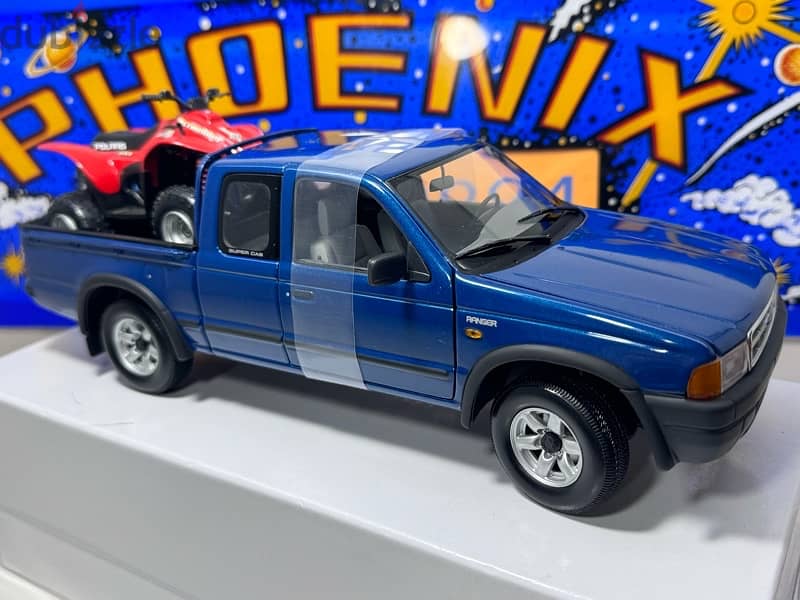1/18 diecast Ford Ranger Puck-Up (Hi-LUX)  by Action Performance NEW 4