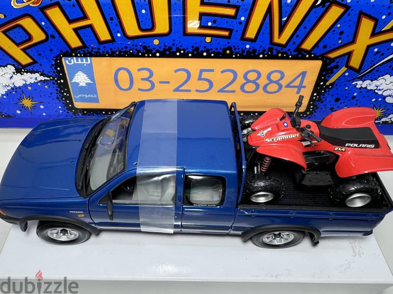 1/18 diecast Ford Ranger Puck-Up (Hi-LUX)  by Action Performance NEW 9