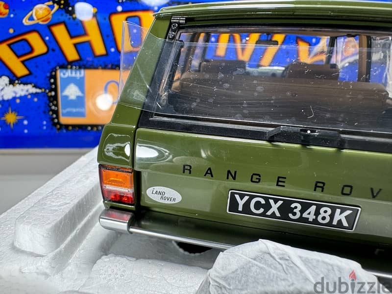 1/18 diecast Range Rover 1970 Almost Real (RARE DRAB GREEN) 0