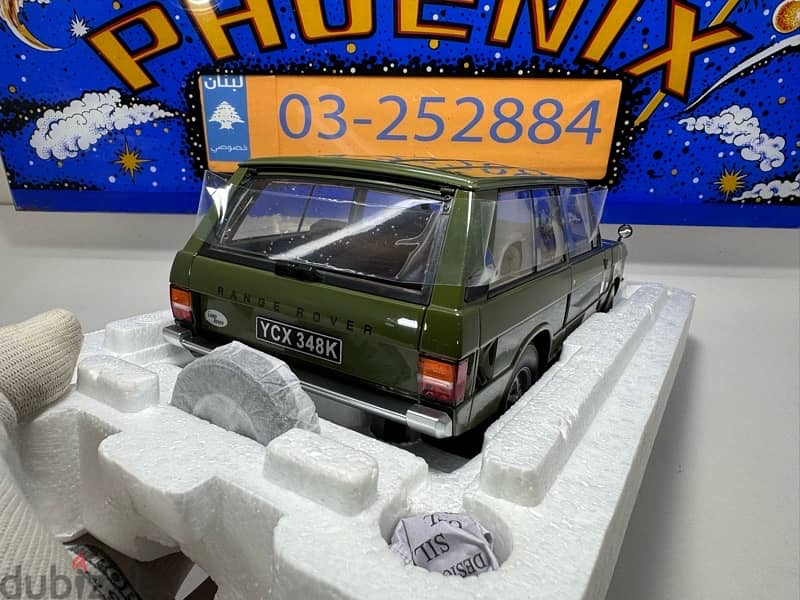 1/18 diecast Range Rover 1970 Almost Real (RARE DRAB GREEN) 2