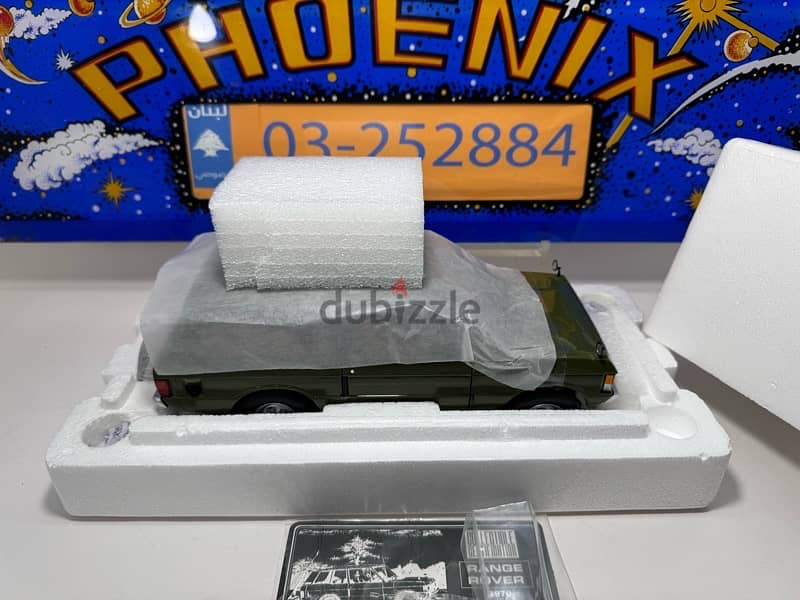 1/18 diecast Range Rover 1970 Almost Real (RARE DRAB GREEN) 7