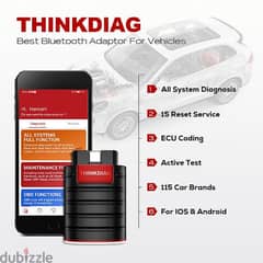 thinkdiag new version,full system scan+15 special functions,ecu coding 0