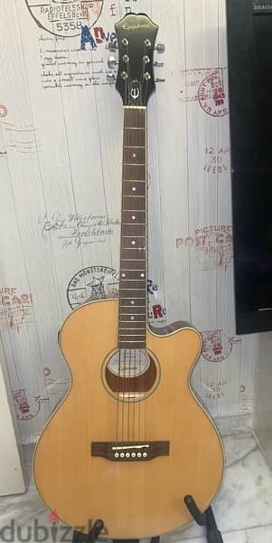 Epiphone acoustic-electric guitar 0