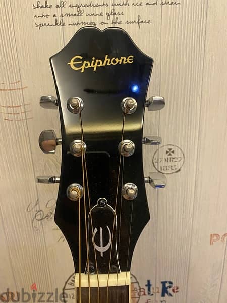 Epiphone acoustic-electric guitar 3