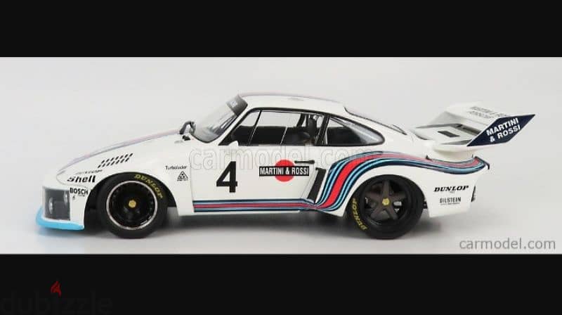 Porsche 935 Martini Racing 1976 diecast car model 1;18 1
