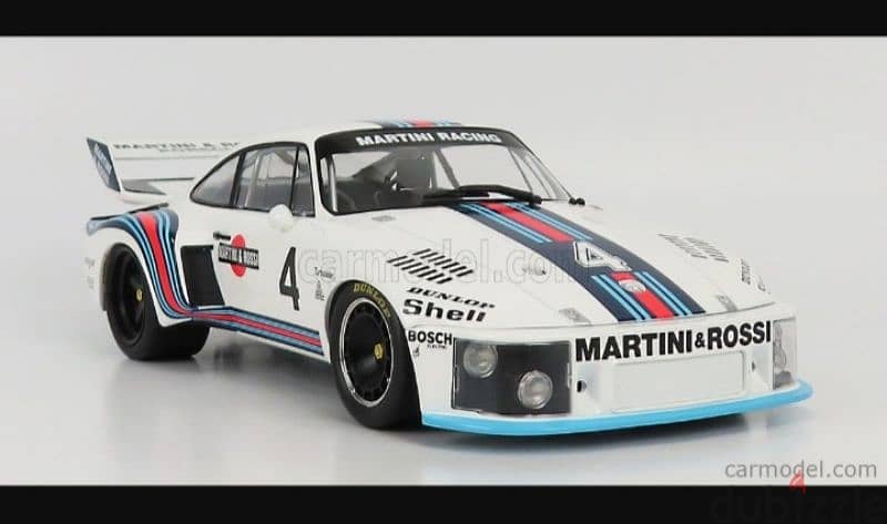 Porsche 935 Martini Racing 1976 diecast car model 1;18 4