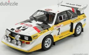 Audi Sport Quattro (Monte Carlo 1976) diecast car model 1;18 0