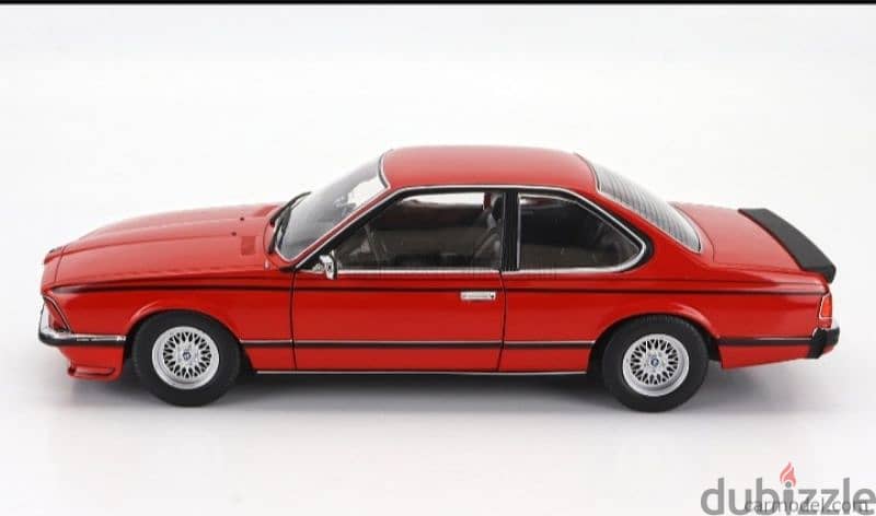 BMW 635 CSI (E24) diecast car model 1;18. 1