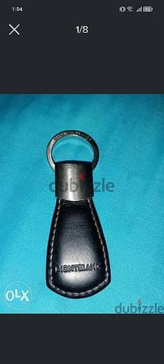 Mont blanc keychain 0