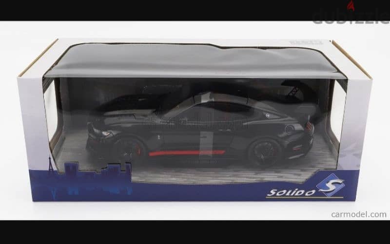 Mustang Shelby GT500 Code Red '22 diecast car model 1;18. 7