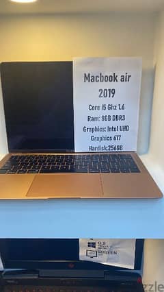 apple MacBook air 2019 used as new 0