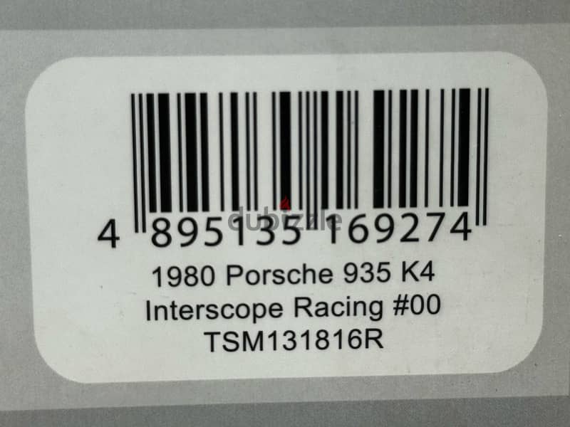 40% Soldes 1/18 Rare diecast Porsche 935 K4 Interscope 1980 by TSM 15