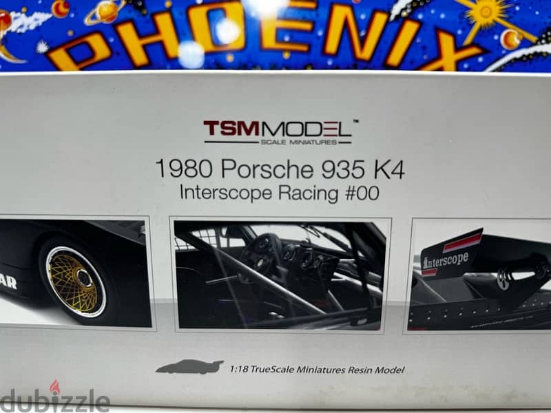 40% Soldes 1/18 Rare diecast Porsche 935 K4 Interscope 1980 by TSM 19