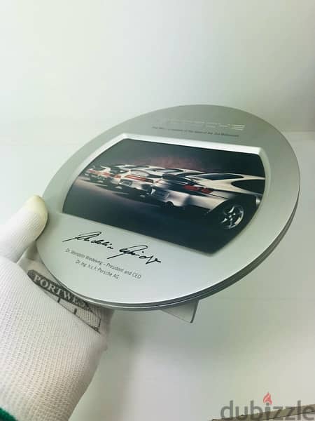 Vintage Porsche commemorative LIMITED official dealership plaque 2