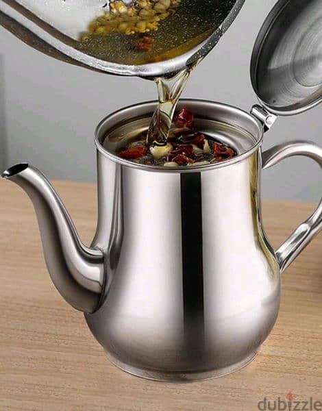 original stainless steel oil or tea pot 2